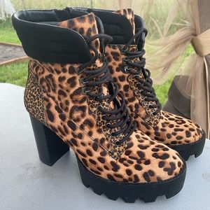 Gianni Bini Lace Up Boots